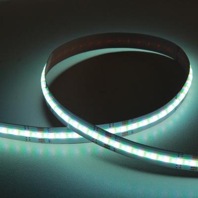 China Fasion 4000K white COB LED strip lights, 480LEDs/M FCOB LED strip, 16.4ft/5m DC24V CRI90 COB LED strip light kit for home for sale