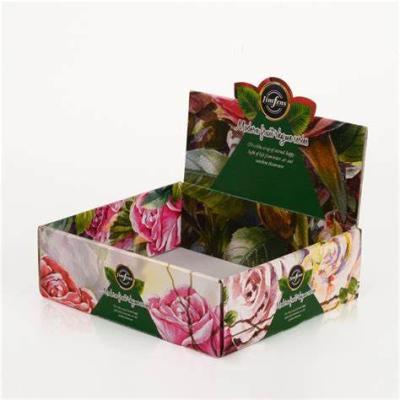 China Customized White Card Paper Presentation Box Custom Printing Counter Paper Presentation Boxes for sale