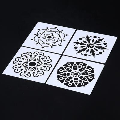 China DIY Craft Stencil Painting Craft Stencil Template Plastic Quilting Stitch Sew Clear for sale