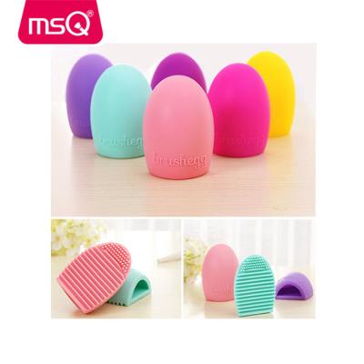 China Brushegg for MSQ Brush New Arrival Brush Egg Artifact Brush Colorful Wash Egg for Silicone Cleansing Makeup Wash Brush for sale