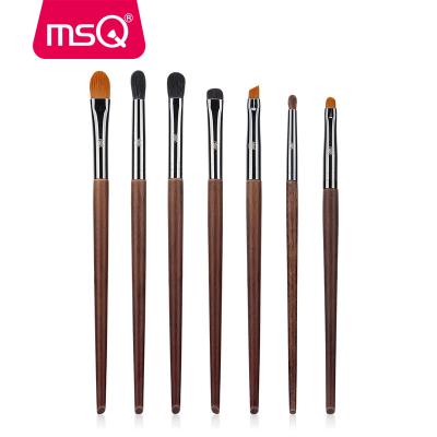 China Angular Blush MSQ 7pcs Make Up Brush Eyeshadow Blending Lip for sale