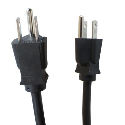 China USA NEMA 5-15P Electronic Custom Plug To Neutrik PowerCON TRUE1 Power Cord Leads for sale