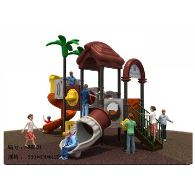 China 114 Galvanized Steel Tube And LLDPE New Product New Product School Garden Kid Toy Big Slide Equipment Outdoor Playground For Children for sale