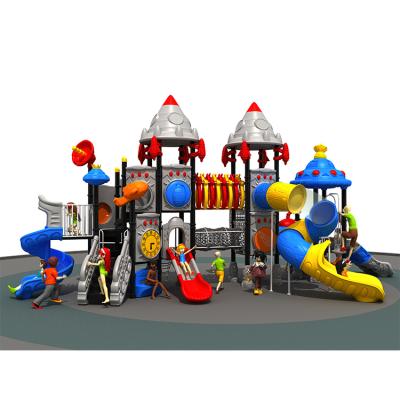 China 114 Galvanized Steel Commercial Outdoor Playground Equipment Customized New LLDPE Tube And Size Design For Kids for sale