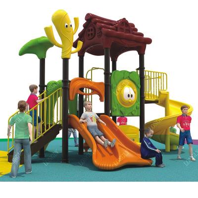 China LLDPE and 114mm Galvanized Steel Tube Kids Slide Outdoor Playground for sale