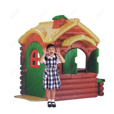 China Eco - Friendly Kids Garden Outdoor Play Equipment Playhouse Made Of Plastic for sale