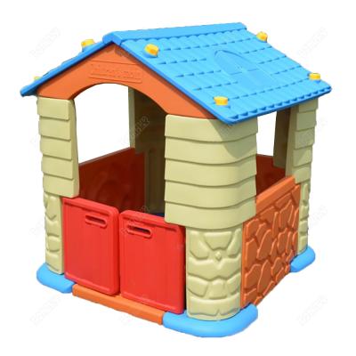 China 2021 non-toxic cheap kids play indoor playhouse playset for kindergarten for sale