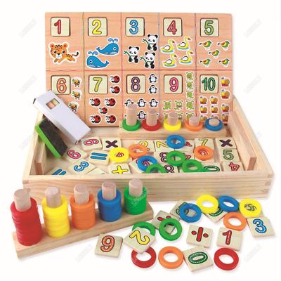 China China high quality montessori educational toys wooden baby eco-friendly material for sale