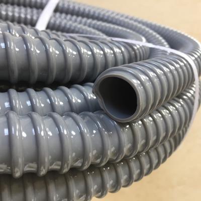 China PVC Water Pump Hose PVC Spiral Hose Reinforced Hose Plastic Air Suction Hose Conditional Drain for sale