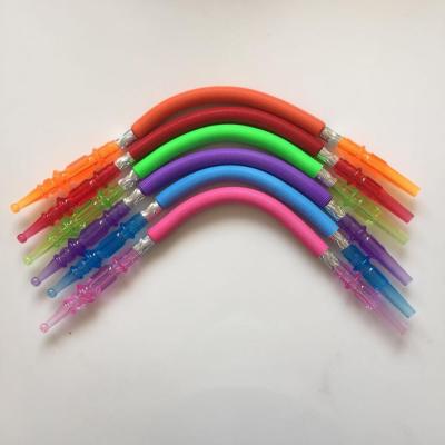 China Hookah Environmental Harmless Plastic Hose Acrylic Hookah Hose for sale