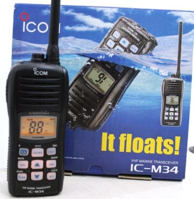 Chine Les radios bi-directionnelles d'Icom imperméabilisent VHF M34 marin à vendre