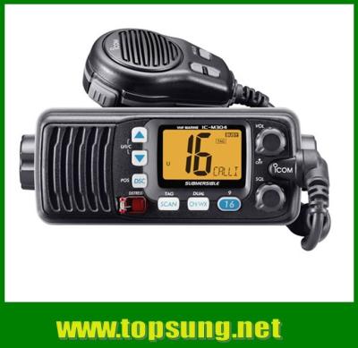 China IC-M304 VHF Waterproof Two-Way Marine Radio icom CB radios for sale