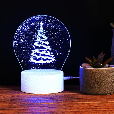 China New Product DIY Rechargeable Room Decoration Custom 3D Model Light Up Colorful Changed Kids Led Marvel 3d Night Light For Sale for sale