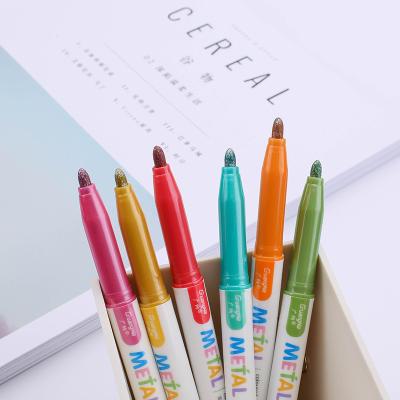 China Writing. High Quality 8 Colors Painted Metal Advertising.Promotion.Gift Pen Waterproof Marker Pen for sale