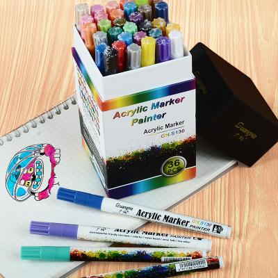 China Writing. Advertising.Promotion.Gift 6 Color Marker Color High Quality Acrylic Marker Pen for sale