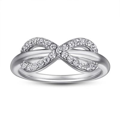 China Silver Jewelry 925 Sterling Ring Female 925 Ring Women silver infinity FASHIONABLE for sale