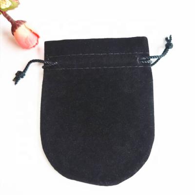 China High Quality Gift Velvet Jewelry Pouches With Logo Printing Packaging Drawstring Bags for sale