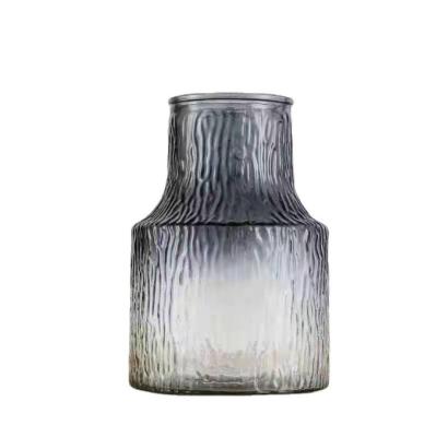 China Wholesale SINGLE fashion European style flower vase modern glass vase for home decoration for sale