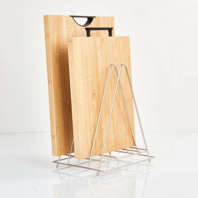 China Kitchen Organizer Metal Baking Tray Rack And Cutting Board Viable Home Rack for sale