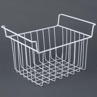 China Customized High Quality Plastic Coated Viable Metal Wire Fridge Freezer Basket for sale