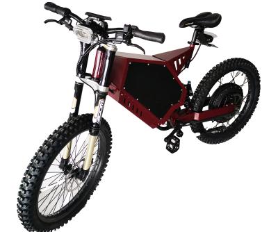 China 2021 steel wholesales electric bicycle 72v 8000w electric dirt bike enduro bike for sale