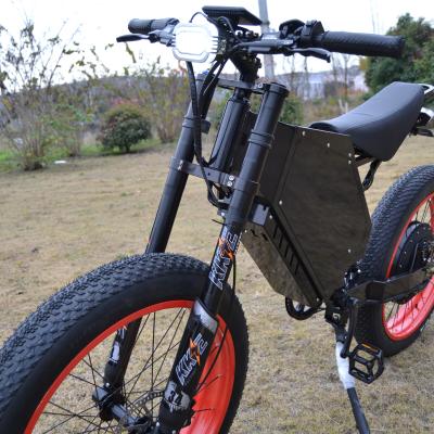 China Top Speed ​​110km/h Luxury Electric Bike 8000w E Bike Steel Frameelectric Bicycle for sale