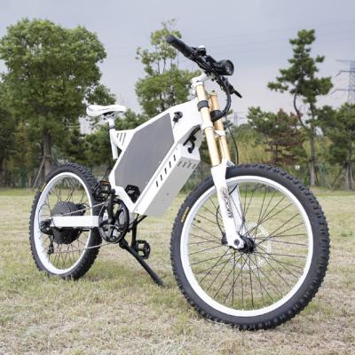 China Enduro Electric Bicycle 5000W Bomber Motorcycle 80km/h Bomber Electric Bike Full Style Luxury Suspension for sale