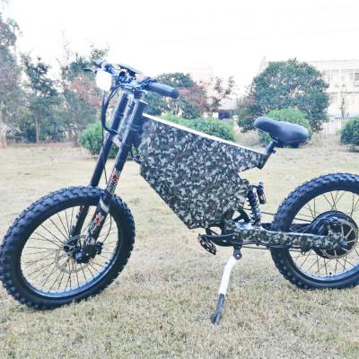 China Luxury E-Bike Top Speed ​​120Km/H Motorcycle Most Powerful 72V 8000W Electric Mountain Bike for sale