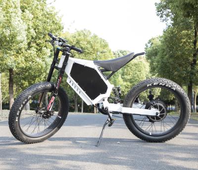 China Bomber ebike 72v 8000w steel enduro e bike hot selling ebike fastest dirt road bike for sale