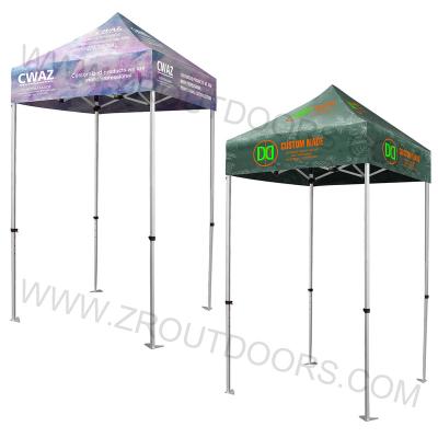 China 5ft x 5ft Aluminum Hex View Tent Gazebo Marquee Canopy Waterproof Folding Folding Tent 1.5mx1.5m ZR091 for sale