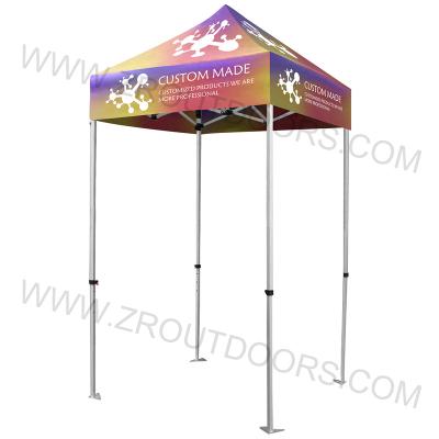 China 5x5ft Advertising Logo Outdoor Trade Show Tent Exhibition Event Gazebos Canopy Pop Up Tents1.5x1.5m ZR097 for sale