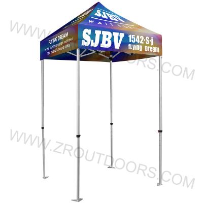 China 5x5 Weather Resistant Flea Market Stretch Advertising Tents For Events Folding Tent For Large Event Outdoor Exhibition Stand Tents ZR099 for sale