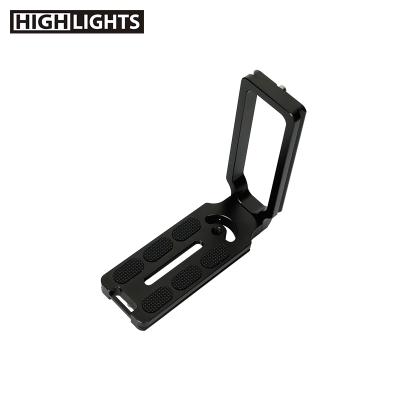 China Quality Assurance China Supply L Shape Vertical Shooting Bracket Quick Release Plate For DSLR Camera for sale