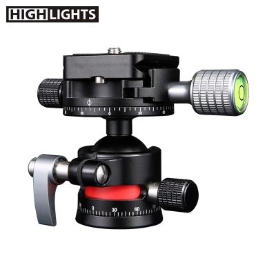 China Products Profession Panorama Head Tripod Area 6KG Camera Ball Filtering Hot Selling Double Head for sale