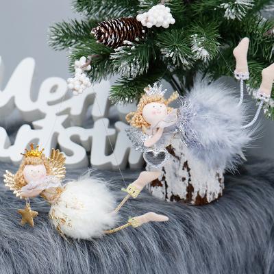 China Christmas Tree Decorations Christmas Tree Plush Doll Table Hanging Decoration for sale