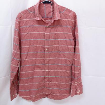 China Polyester / Cotton Used Long Sleeve Bulk Second Hand Ukay Adult Clothing Wholesale Mens Color Shirts for sale