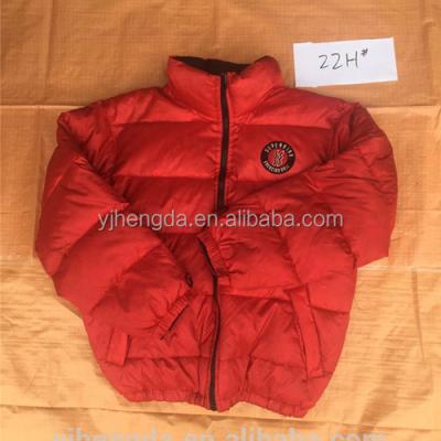 China Polyester / Cotton Used Thick Warm Kids Winter Down Coat for sale