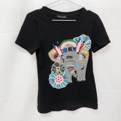 China Cheap Used 100% Cotton Chengdu Wenzhou Shanghai Clothing Supplier Used Clothing Ladies Summer Wholesale T-shirts for sale