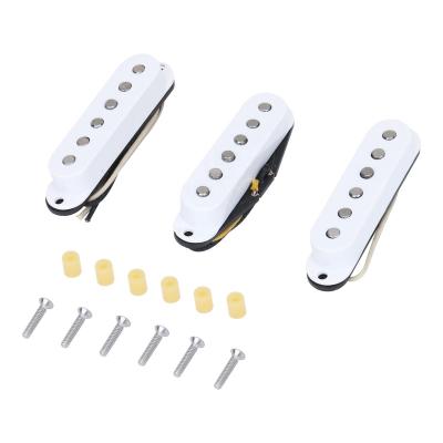 China GUITAR Sell High Quality Electric Guitar Multi Single Coil ST Color Coil Sound WHITE for sale