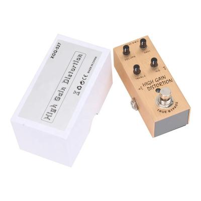 China XGQ-527 GUITAR One Piece Electric Guitar Gain Distortion Delay Overload Compression Vibrato Chorus Effects for sale