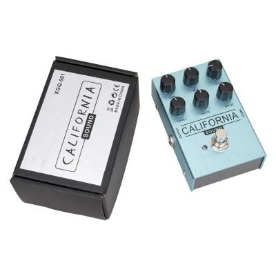 China XGQ-501 GUITAR One Piece Electric Guitar Gain Distortion Delay Overload Compression Vibrato Choral Effects for sale