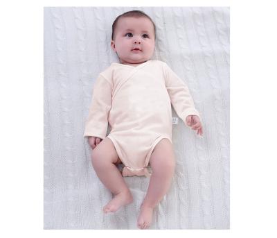 China Millidoll Original colour cotton Antibacterial  babies climbing long sleeve 0-2 years for sale