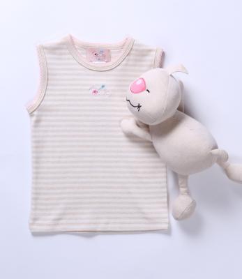 China Millidoll Original colour cotton Antibacterial  babies pyjamas sleeping vest 2-6 years girls for sale