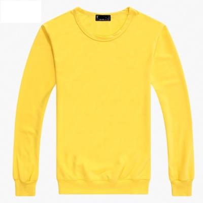 China cotton  tshirts  long sleeve Blank  T shirts safty t shirtsr soft breathable t shirts mens print able logo print  yellow for sale