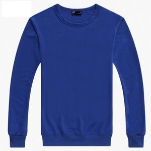 China cotton  tshirts  long sleeve Blank  T shirts safty t shirtsr soft breathable t shirts mens print able logo print  blue for sale