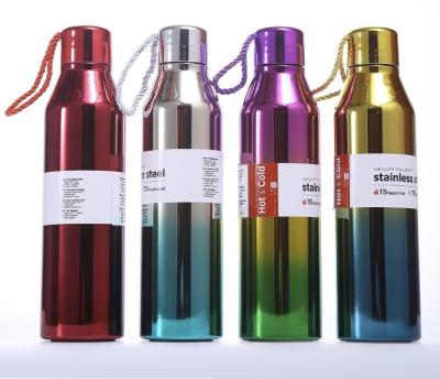 China New PORTABLE Colorful Portable Outdoor Wine Bottle Travel Vacuum Cup for sale