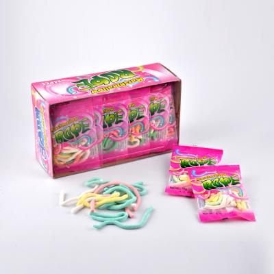 China Factory Wholesale Normal Kids Sweet Noodle Shaped Marshmallow Promotional Candy for sale