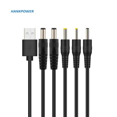 China MP3/MP4 Player Customize USB Power Cable USB To DC 5521 Cable 5525 35135 4017 2507 For Wifi Router Lamp Fan Toys for sale