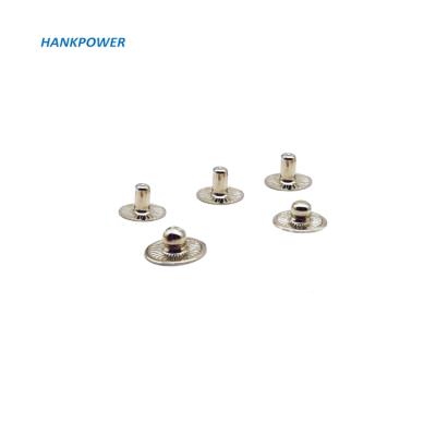 China Other Standard 4.2 Mm ECG Medical Brass Male Electrode H65 Snap Button And ECG Stud Connector for sale