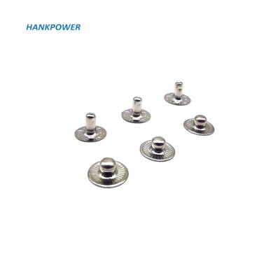 China Other 3.5 Mm Medical Standard Electrode Male Snap ECG Buttons H65 Brass Stud for sale